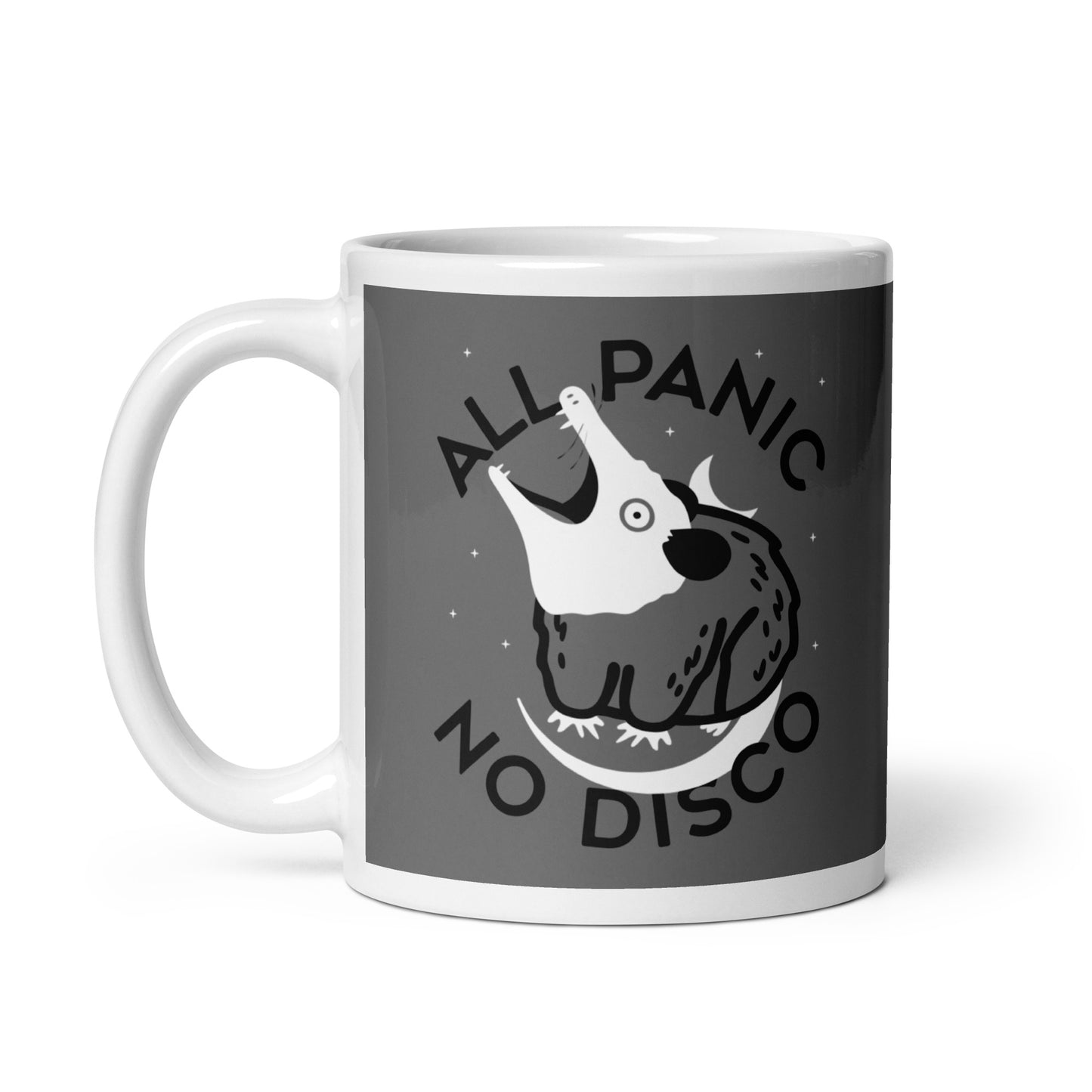 All Panic No Disco Mug