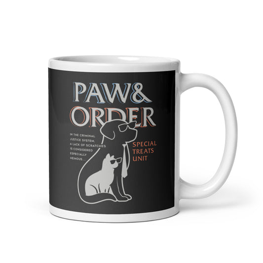 Paw & Order Mug