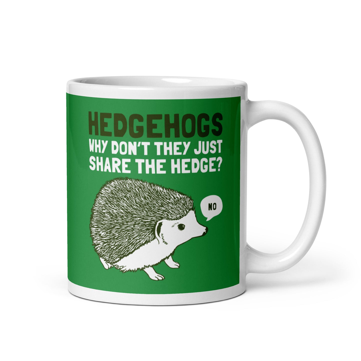 Hedgehogs Can't Share Mug