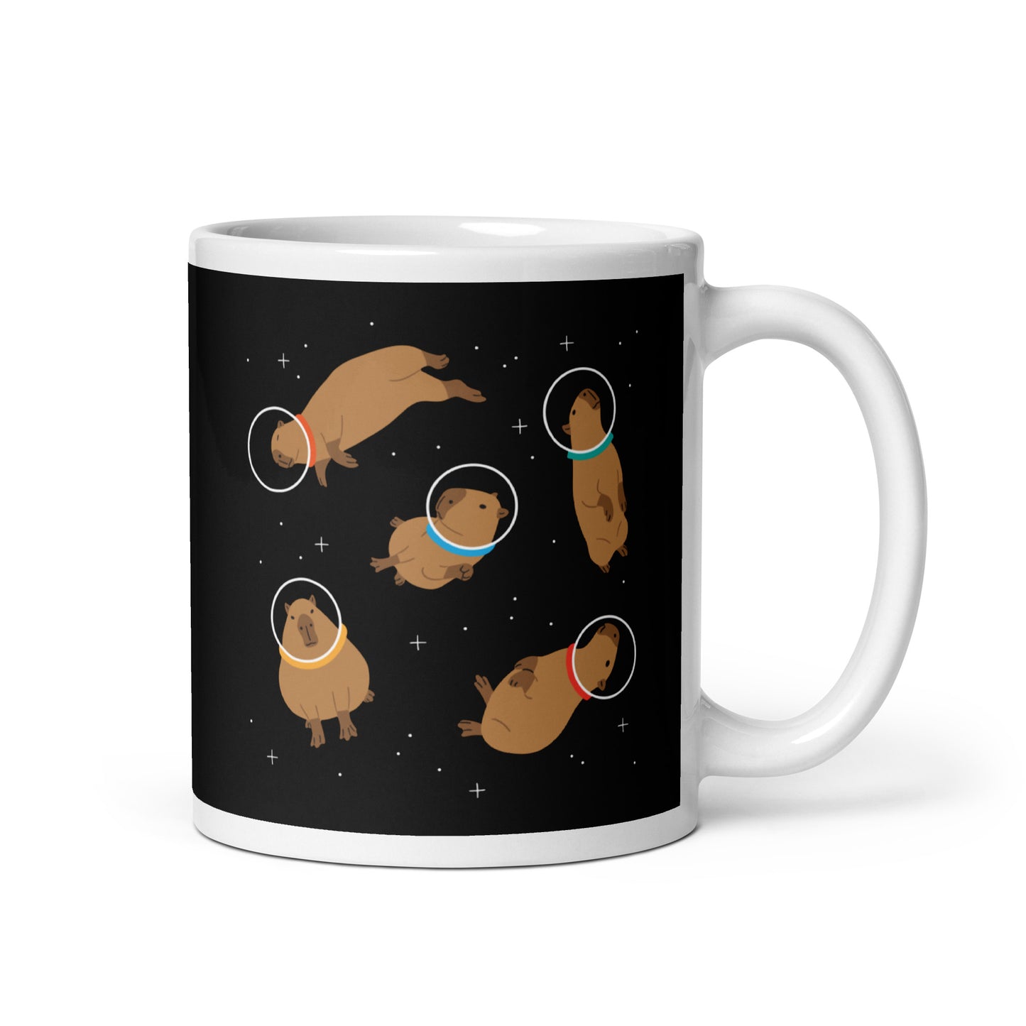 Capybaras In Space Mug