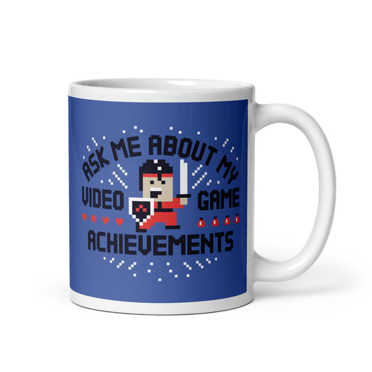 Ask Me About My Video Game Achievements Mug
