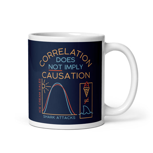 Correlation Does Not Imply Causation Mug