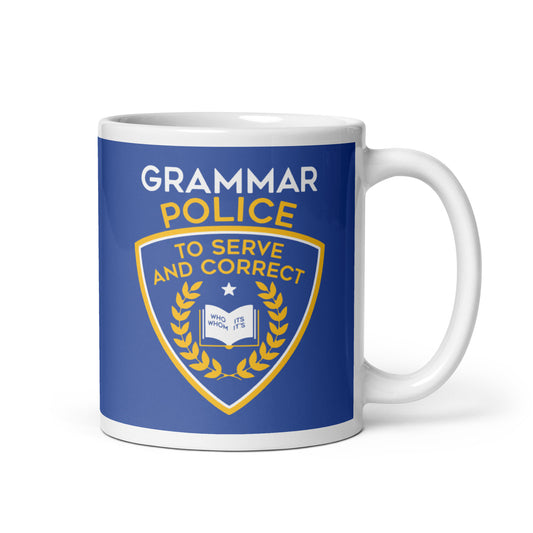 Grammar Police Mug