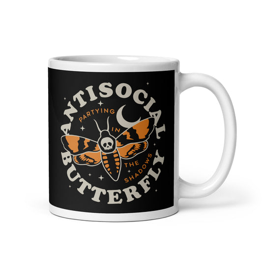 Antisocial Butterfly Mug