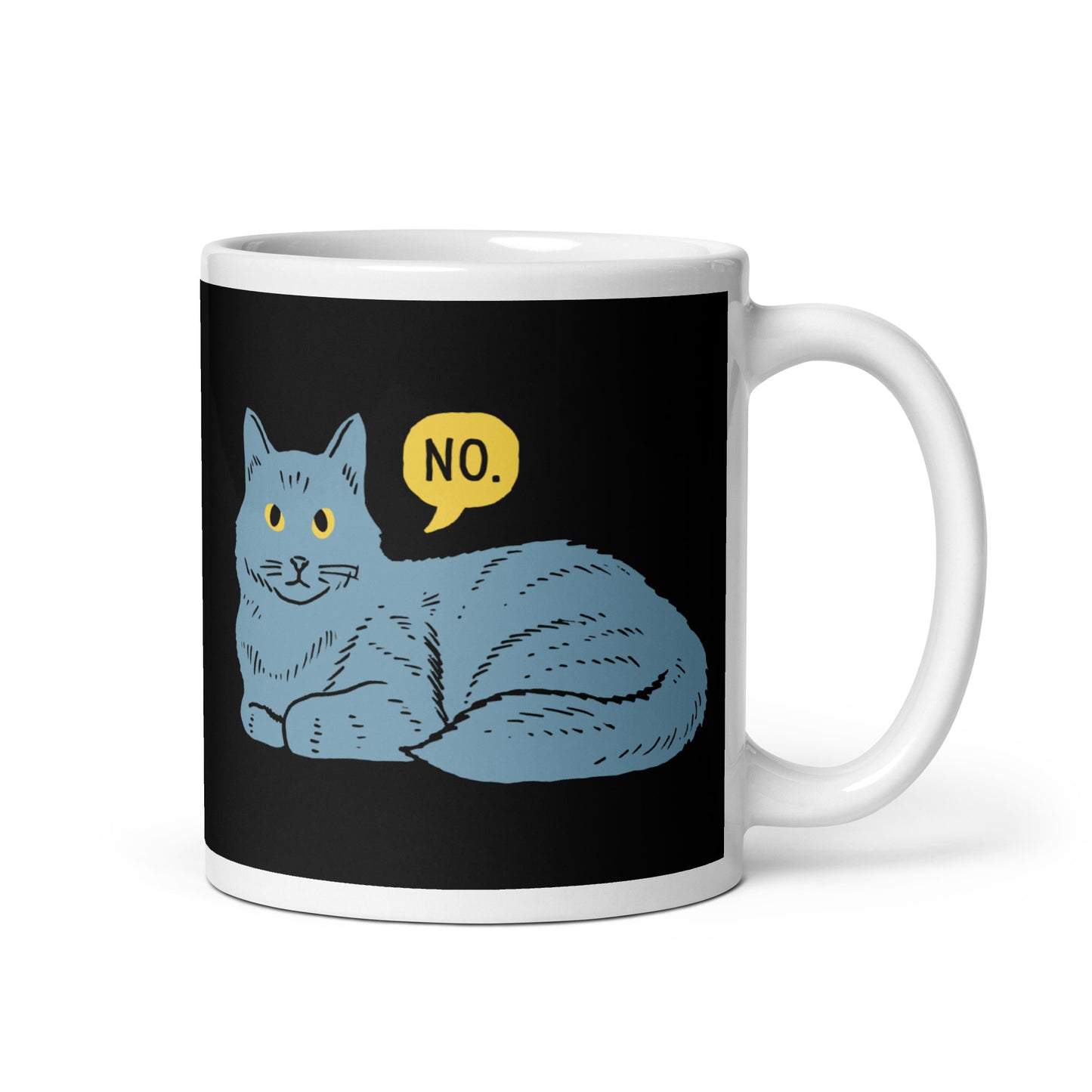 No Cat Mug