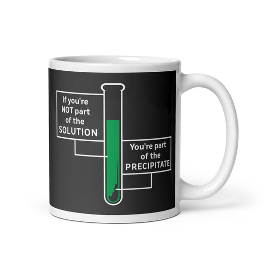 If You're Not Part Of The Solution Mug