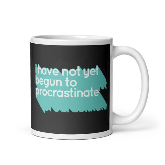 Not Begun To Procrastinate Mug