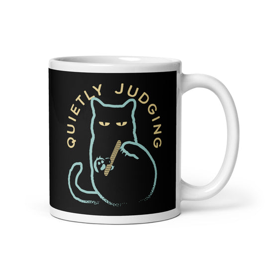 Quietly Judging Mug