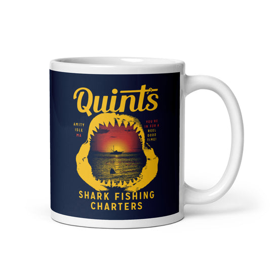 Quint's Shark Fishing Charters Mug