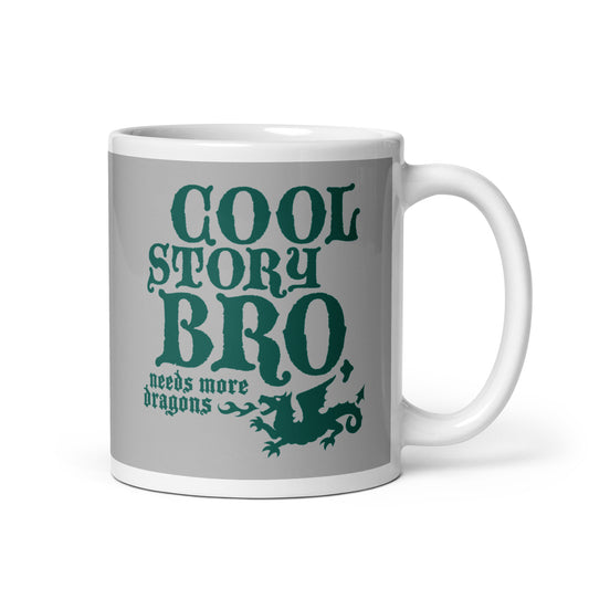 Cool Story Bro, Needs More Dragons Mug