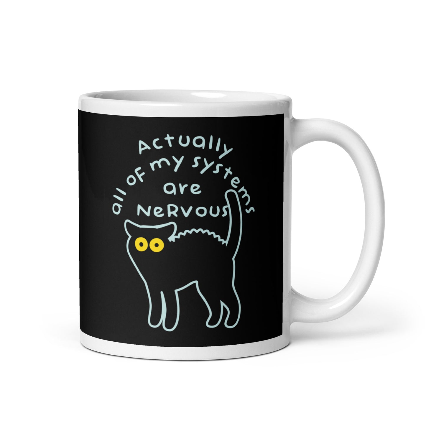 Actually All Of My Systems Are Nervous Mug