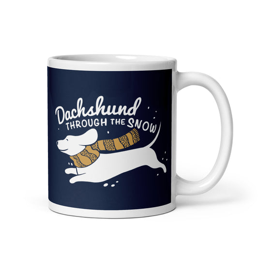 Dachshund Through The Snow Mug