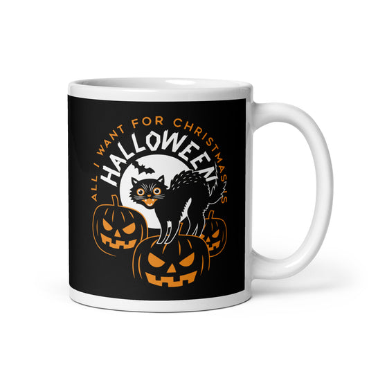 All I Want For Christmas Is Halloween Mug
