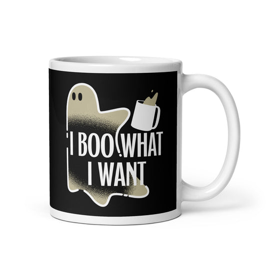 I Boo What I Want Mug