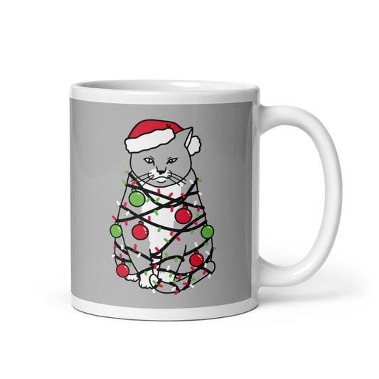 Meowy Christmas Mug