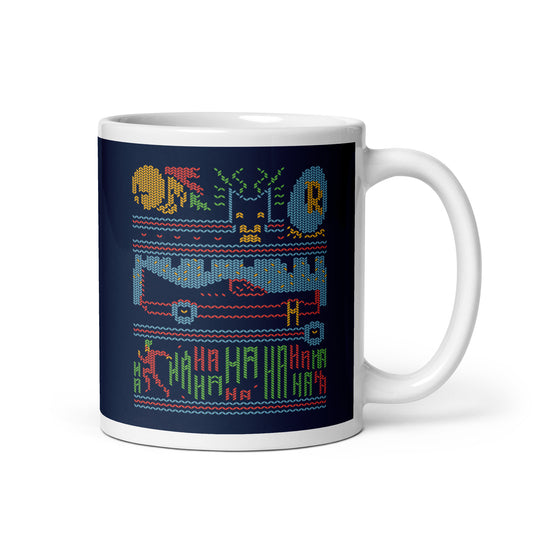 Bat Christmas Sweater Mug