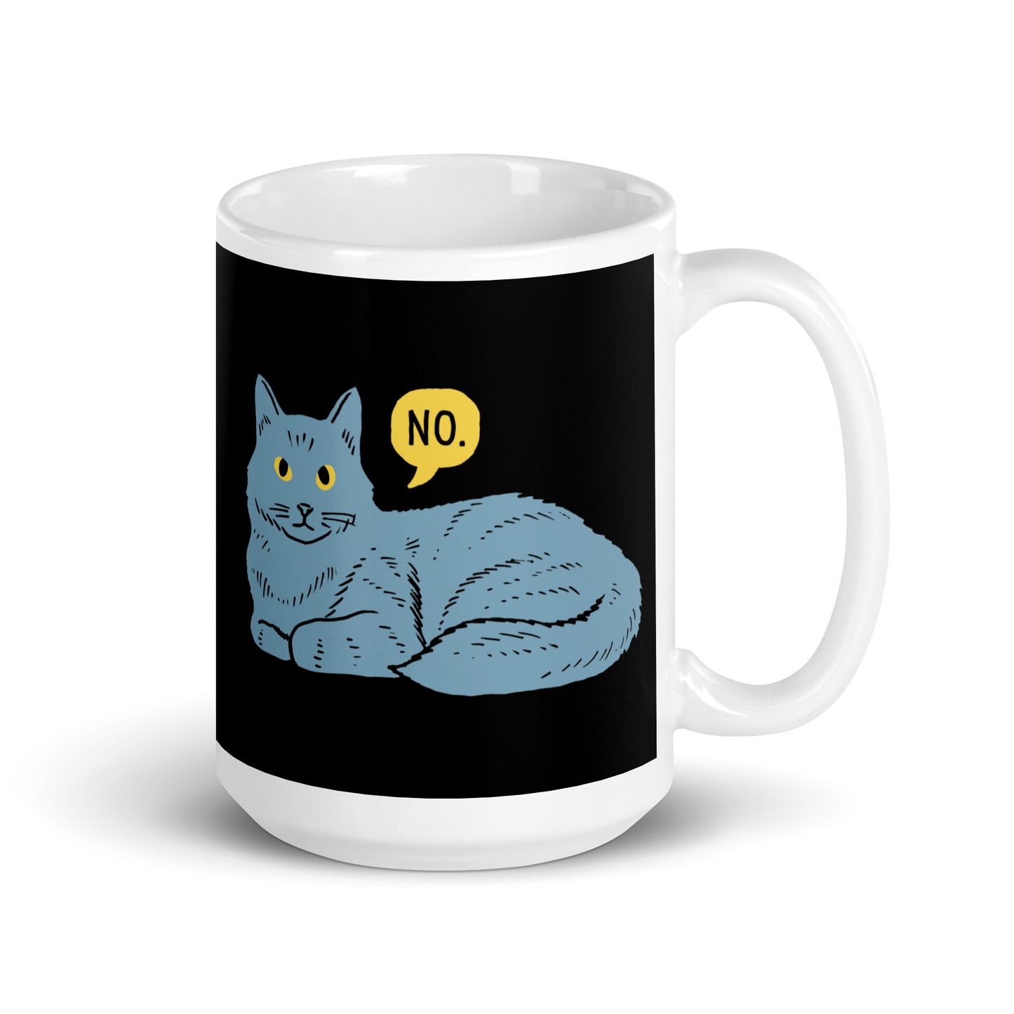 No Cat Mug