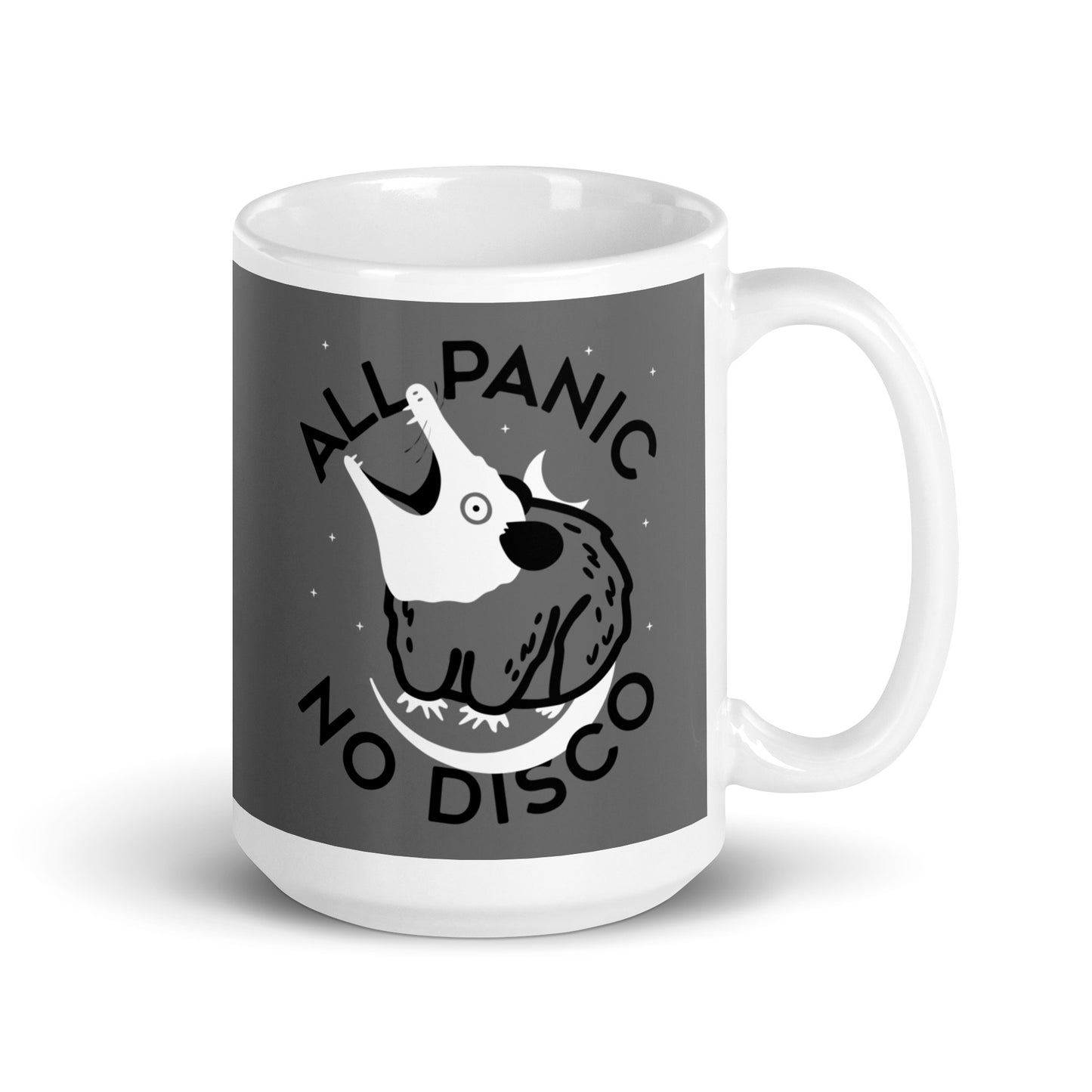 All Panic No Disco Mug