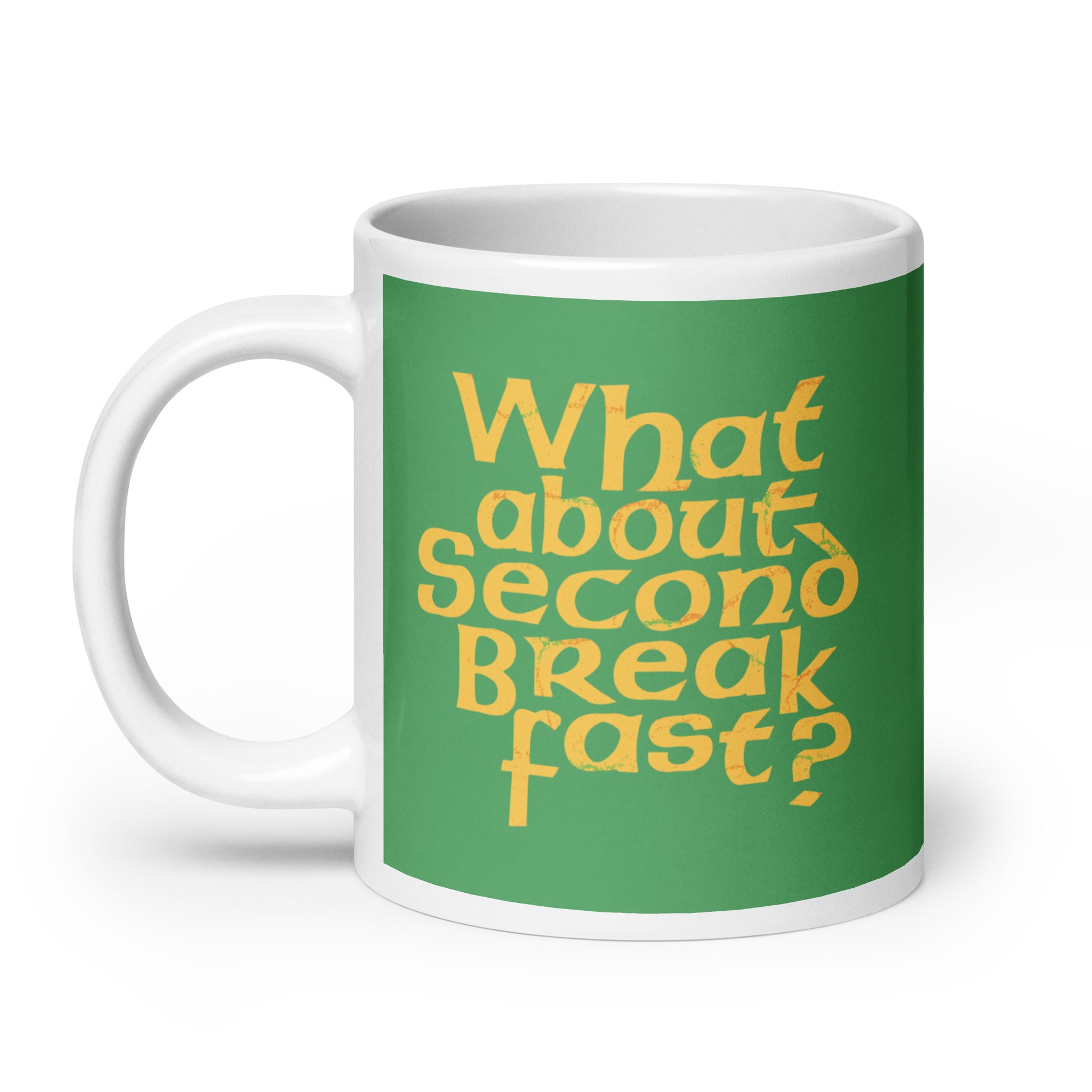 20 minute coffee break mug Lyngby Porceln Rhombe Color Mug With Handle Set, Green, 11.2 Oz, 4 Pcs. rosendahl.com