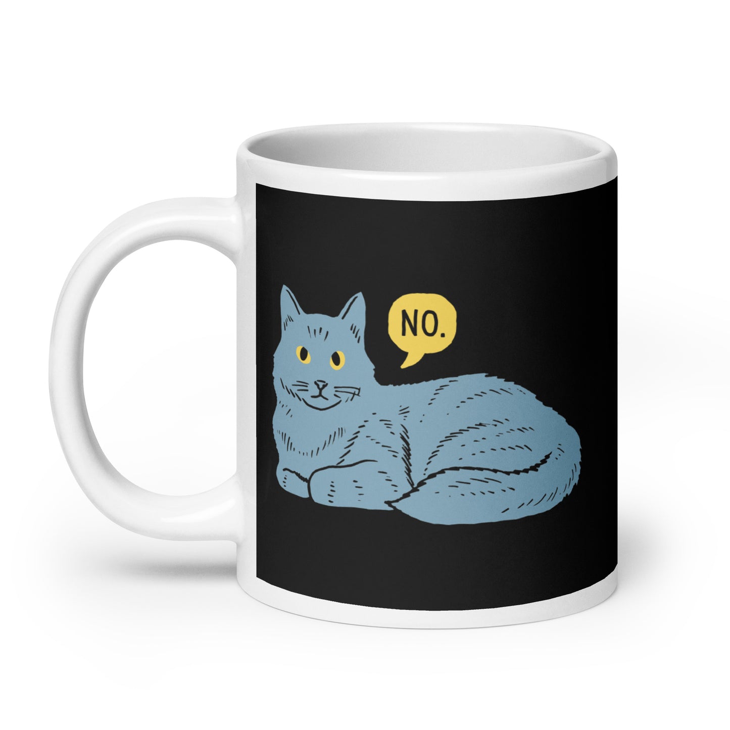 No Cat Mug