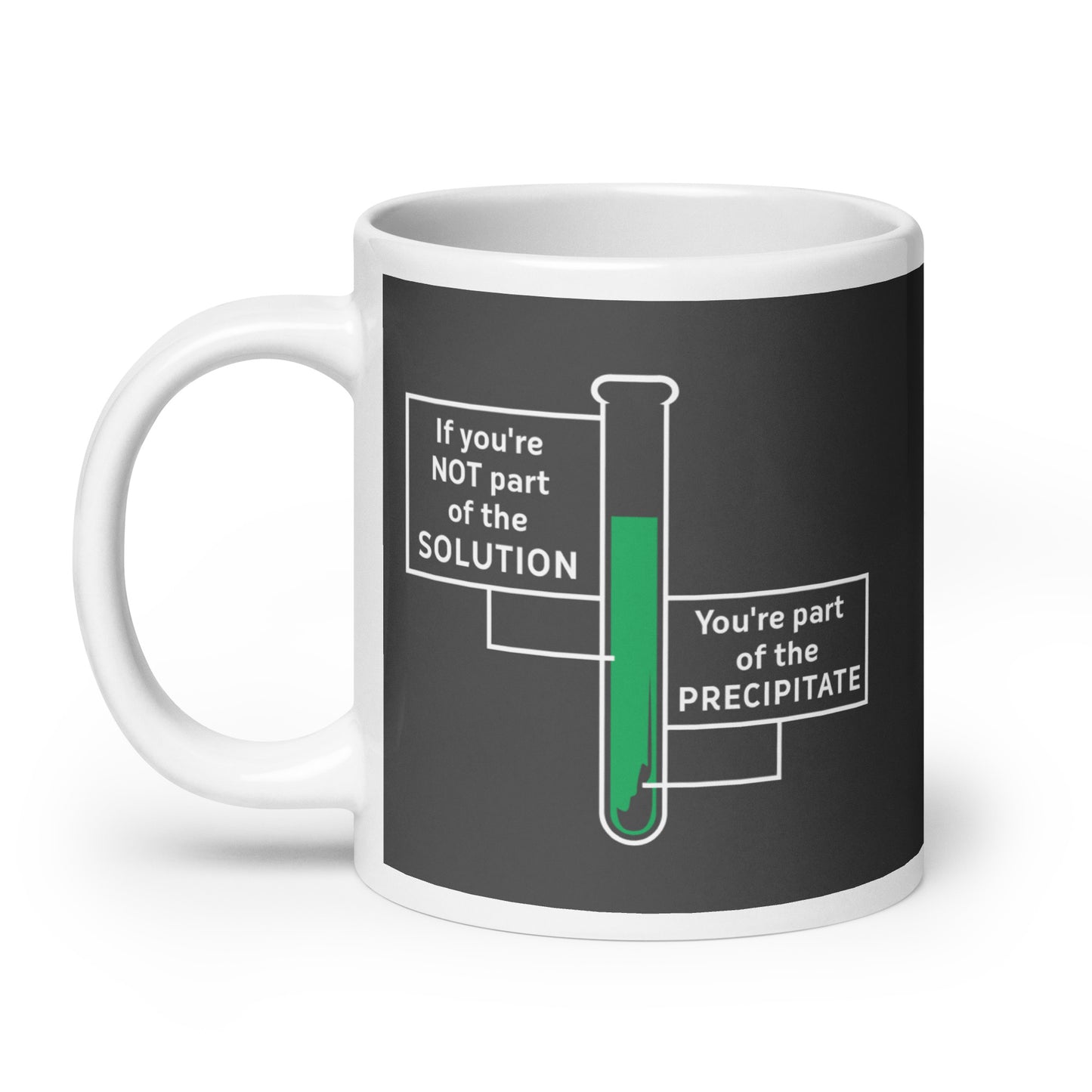 If You're Not Part Of The Solution Mug