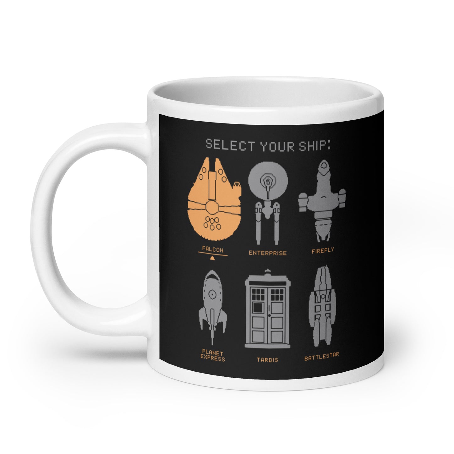Select Your Ship Mug