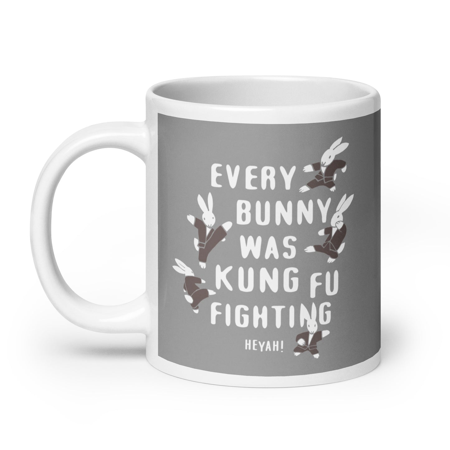 Every Bunny Was Kung Fu Fighting Mug