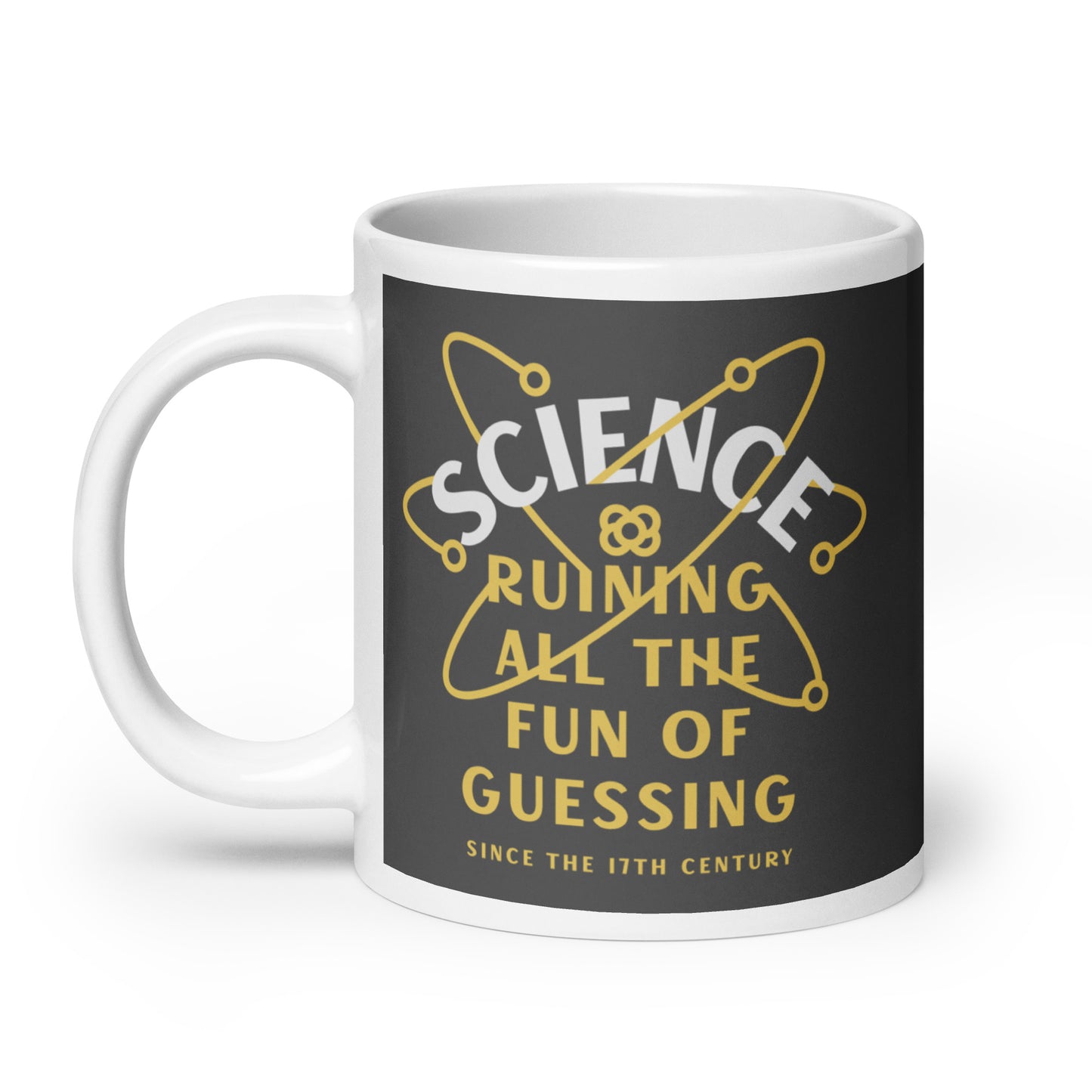 Science Ruining All The Fun Of Guessing Mug