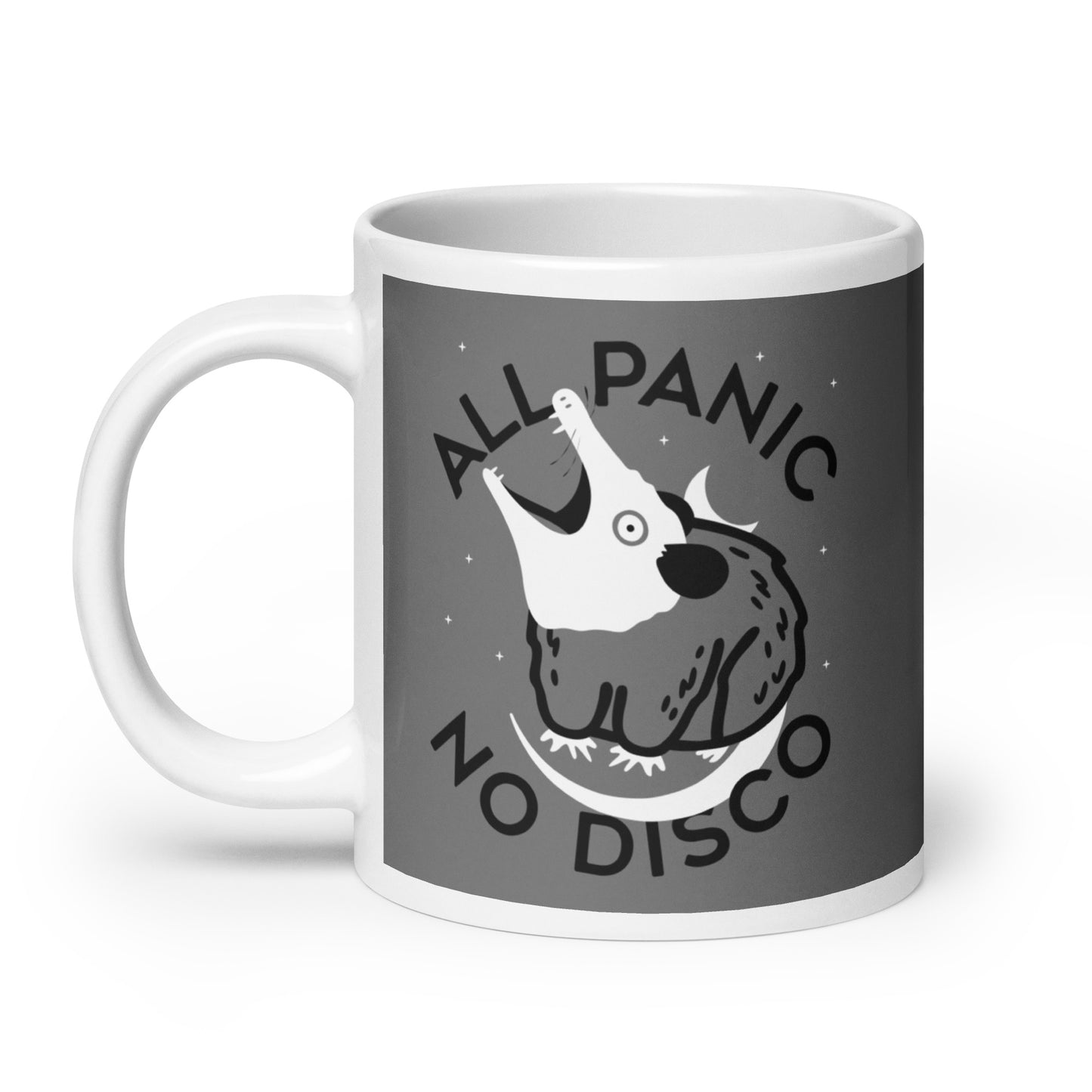 All Panic No Disco Mug