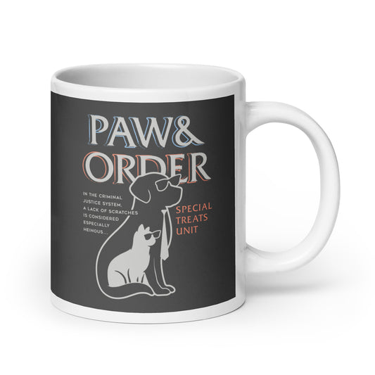 Paw & Order Mug