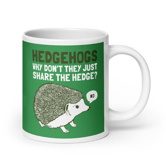 Hedgehogs Can't Share Mug