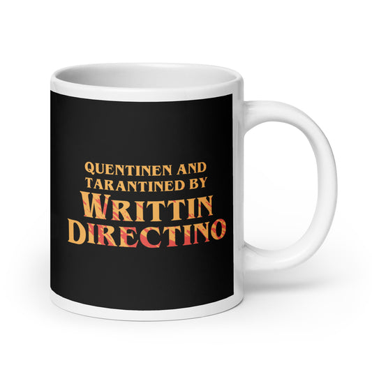 Writtin Directino Mug