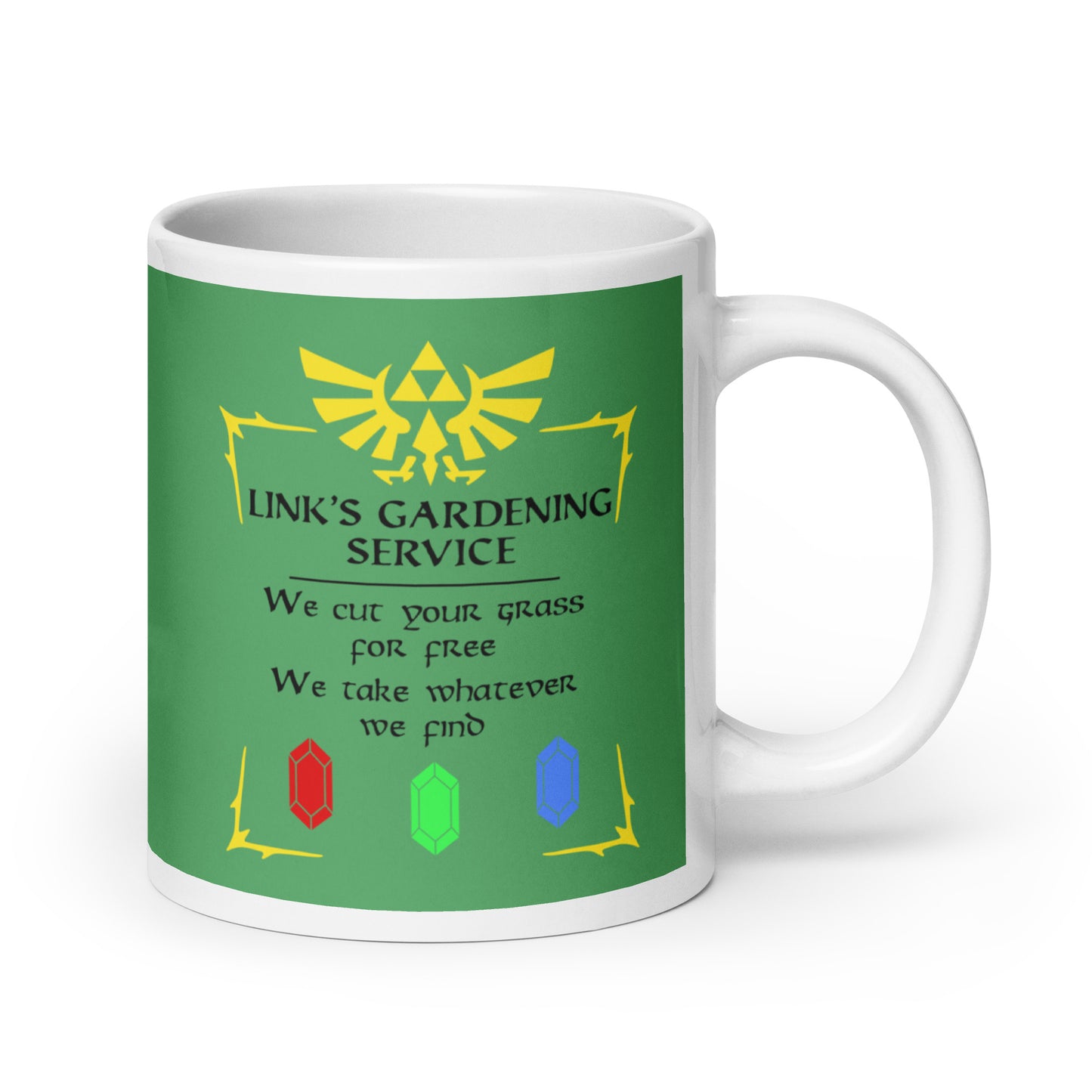 Link's Gardening Service Mug