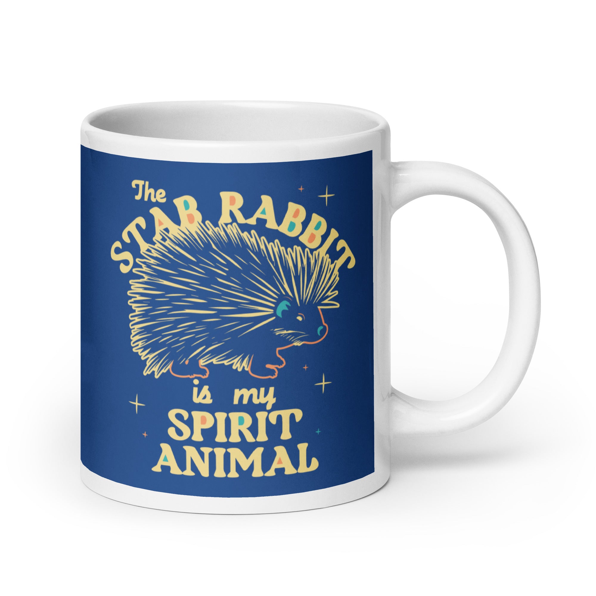 Stab Rabbit The Stab Rabbit Is My Spirit Animal Mug – SnorgTees.com