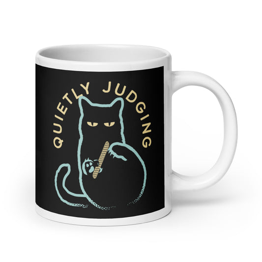 Quietly Judging Mug