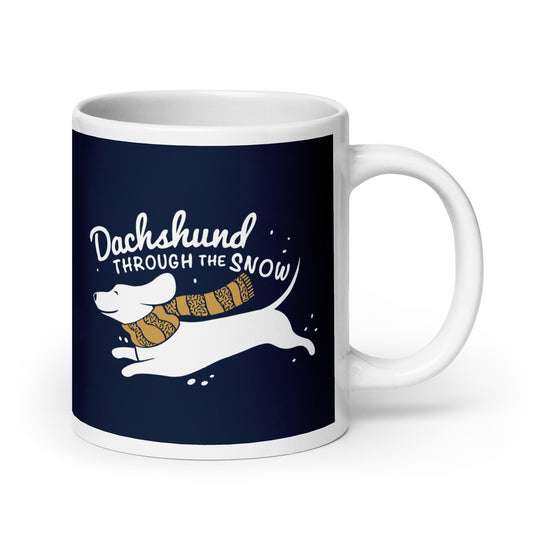 Dachshund Through The Snow Mug