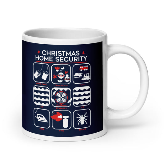 Christmas Home Security Mug