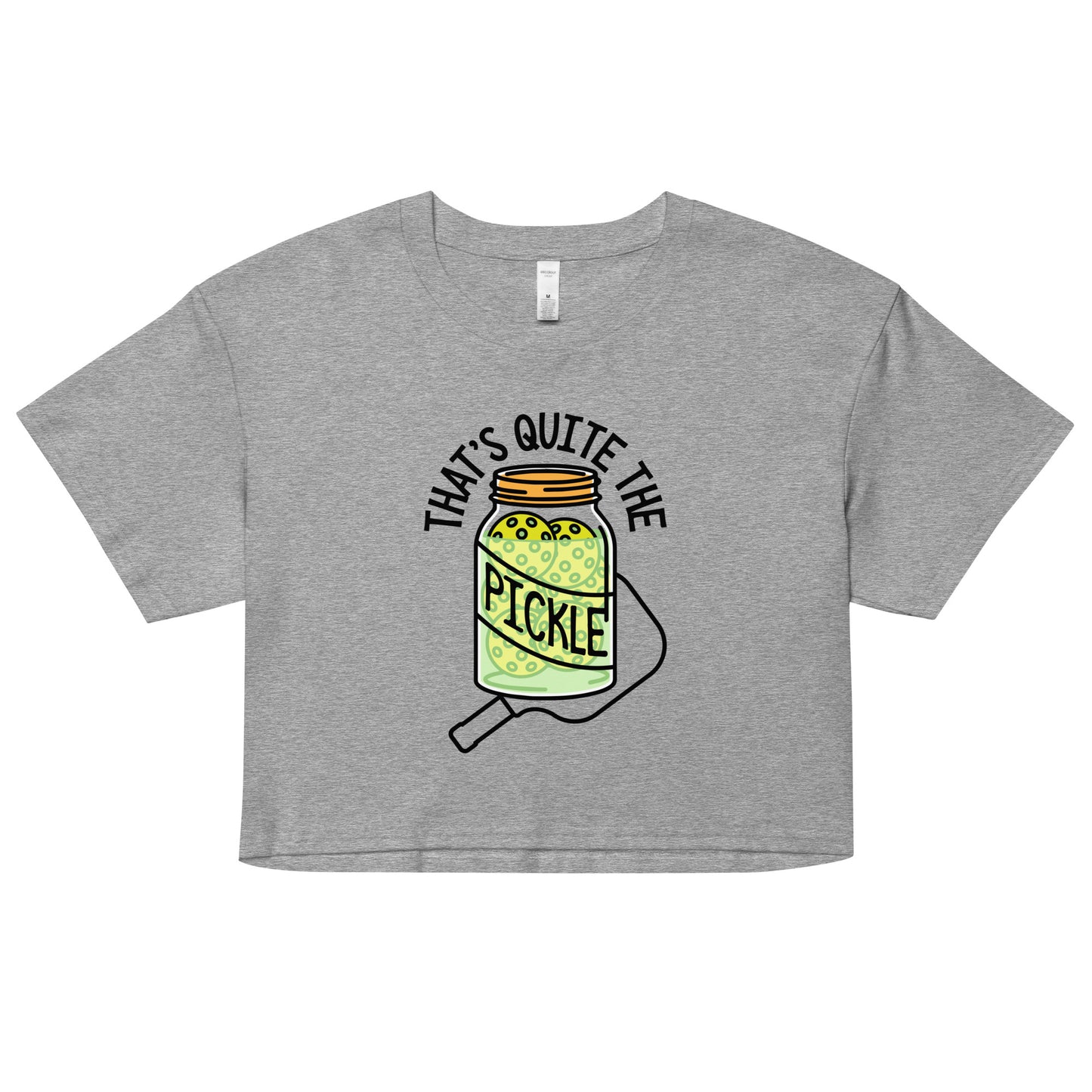 That's Quite The Pickle Women's Crop Tee