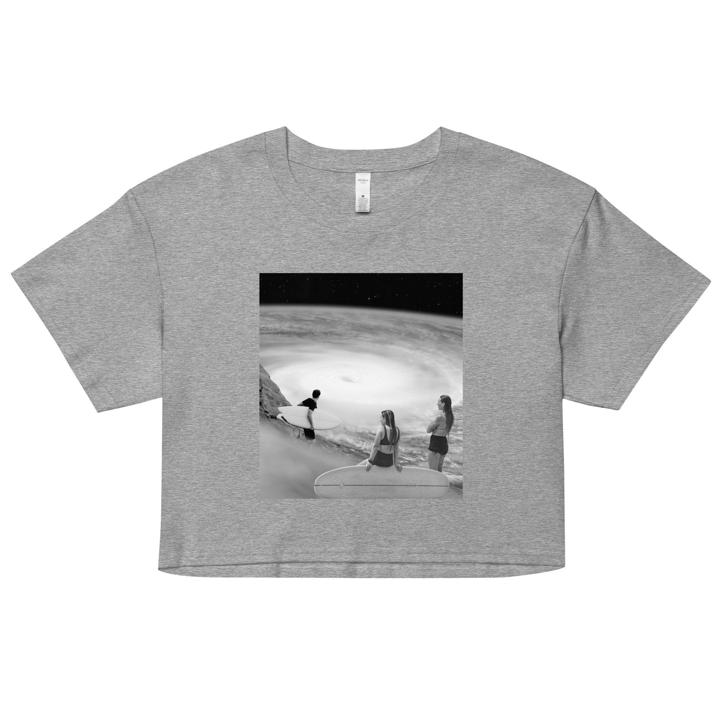 Surf's Up Women's Crop Tee