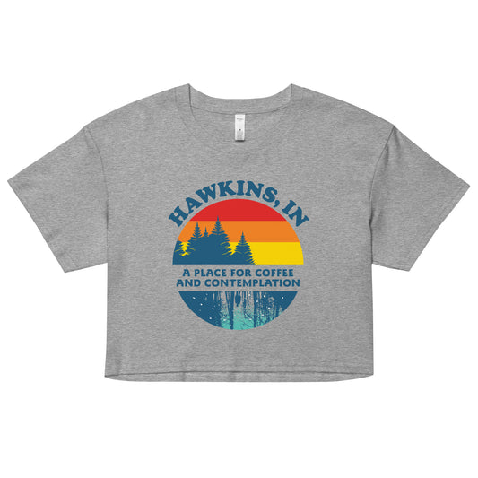 Hawkins Retro Women's Crop Tee