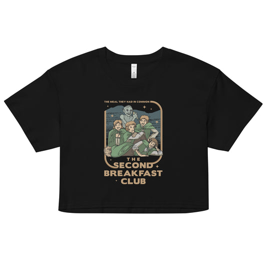 The Second Breakfast Club Women's Crop Tee