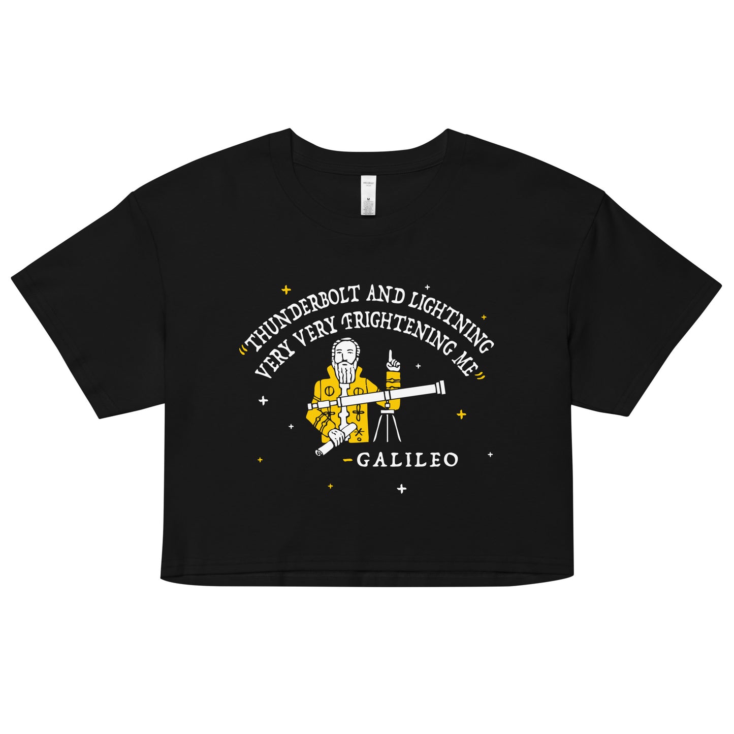 Thunderbolt And Lightning Women's Crop Tee