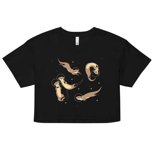 Otter Space Women's Crop Tee