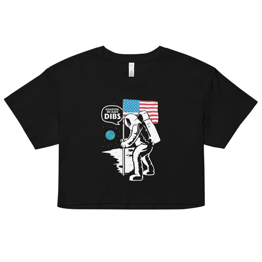 We Have Dibs Women's Crop Tee