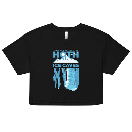 Hoth Ice Cave National Park Women's Crop Tee