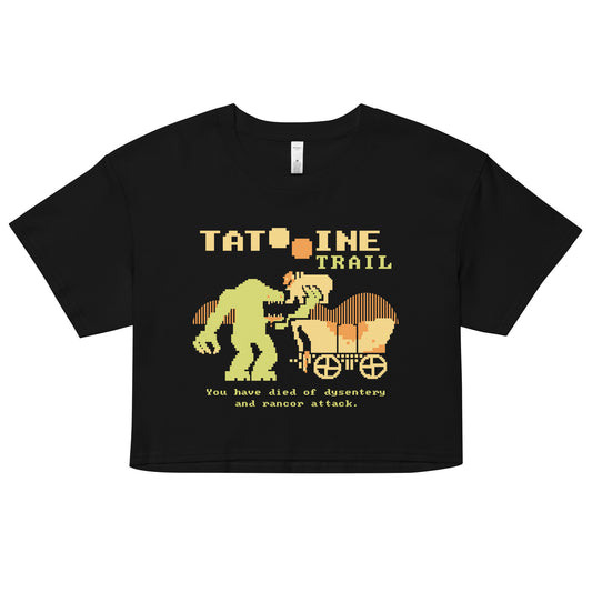 Tatooine Trail Women's Crop Tee