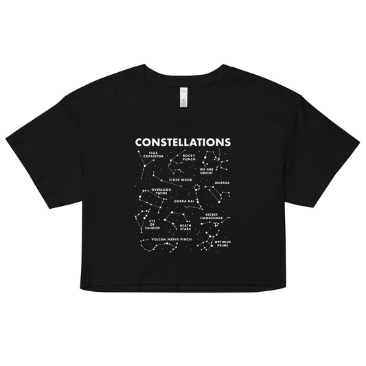Constellations Women's Crop Tee