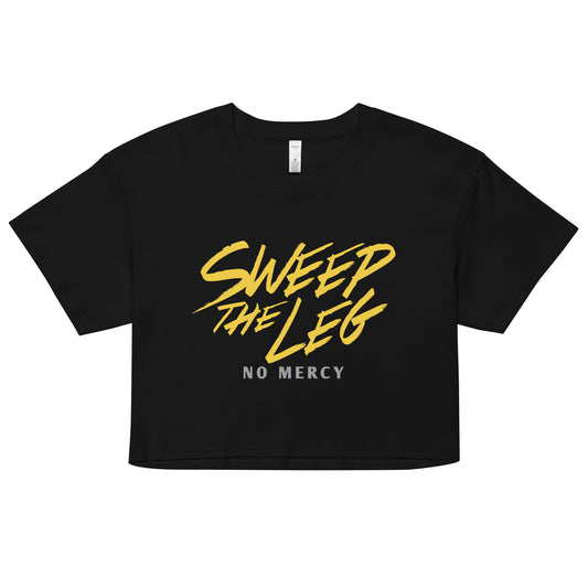 Sweep The Leg Women's Crop Tee