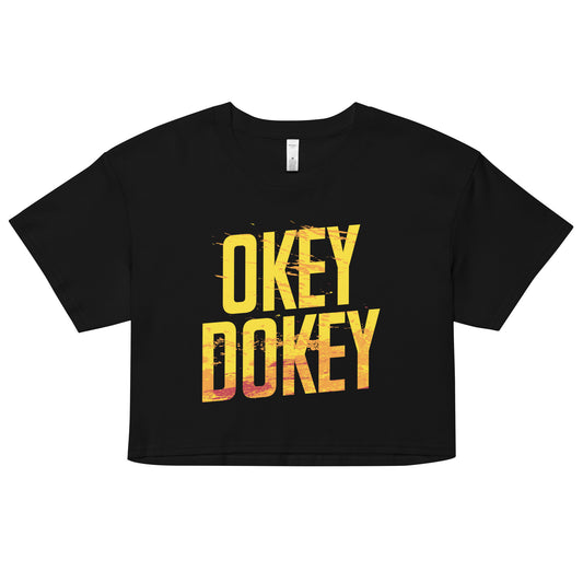 Okey Dokey Women's Crop Tee