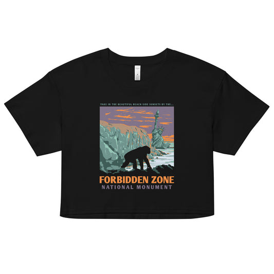 Forbidden Zone National Monument Women's Crop Tee